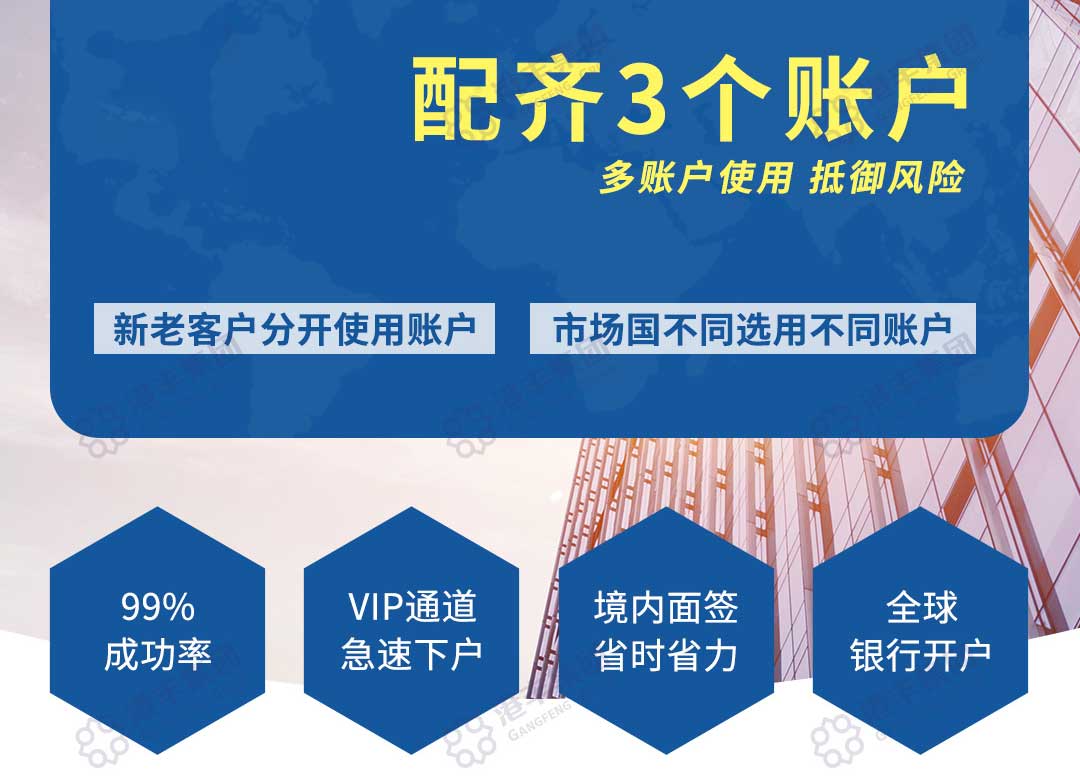 多開幾個(gè)離岸賬戶進(jìn)行跨境匯款